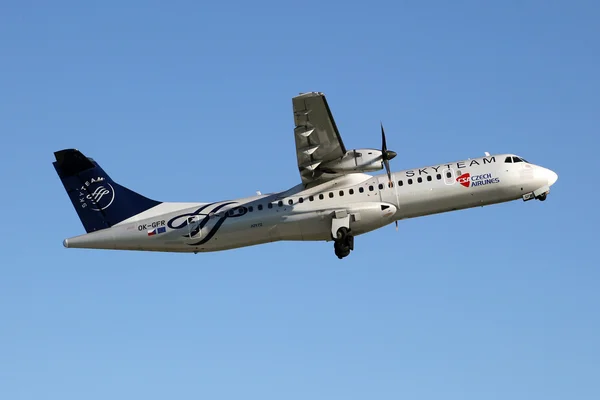 CSA - tjeckiska Airlines (Skyteam) — Stockfoto