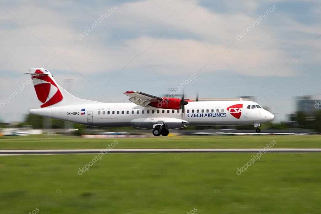 Csa Czech Airlines Stock Editorial Photo C Senohrabek