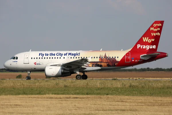 CSA - Czech Airlines (Voar para a Cidade da Magia ) — Fotografia de Stock