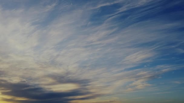 Vancouver Muhteşem Gökyüzü Bulutların Manzarası — Stok video