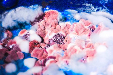 Küf mantarı soyut arkaplan penisilin arka plan sanat dokusu düşer