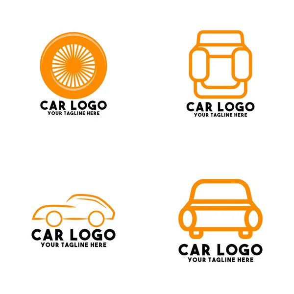 Logotipo Del Paquete Moderno Concepto Tendencia — Vector de stock