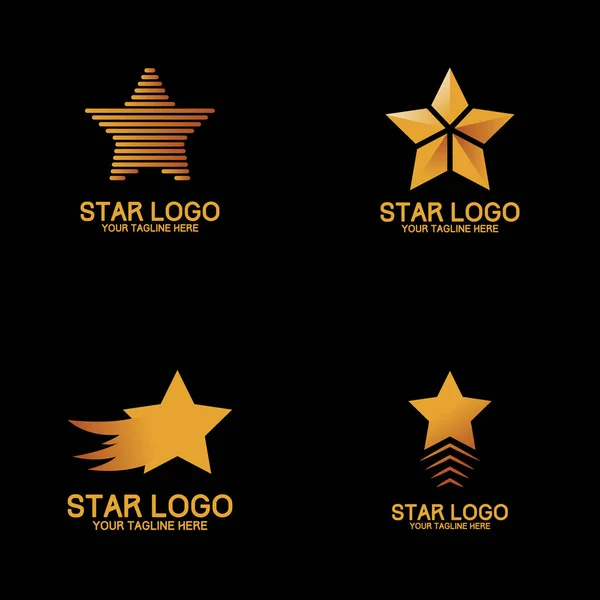 Paket Logosu Modern Trend Kavramı — Stok Vektör