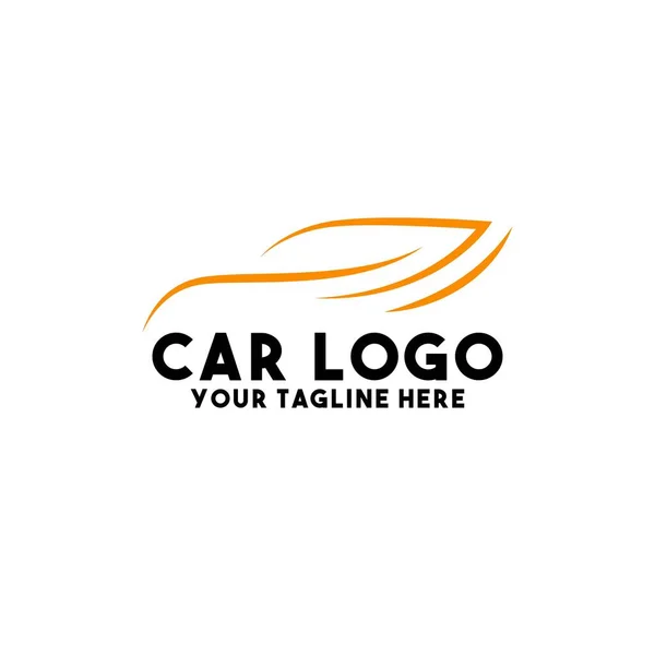 Car Logo Design Modern Concept Art — Stock Vector