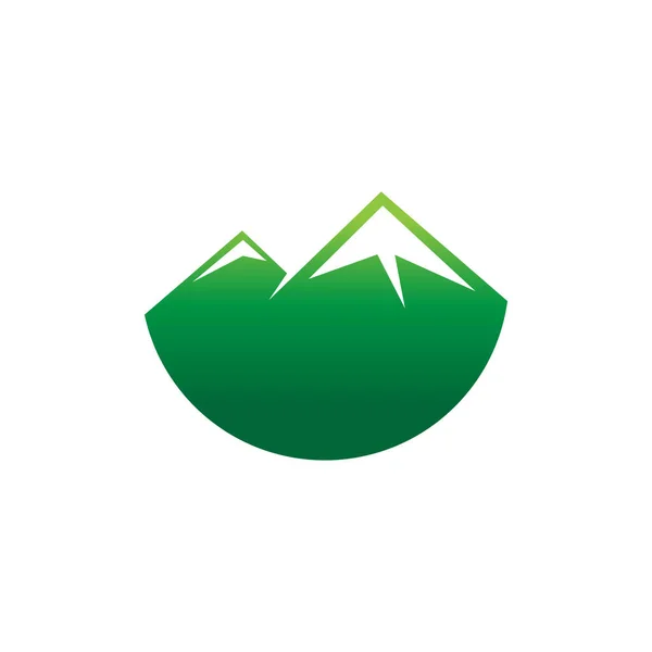 Mountain Logo Modern Design Concept — Stock Vector