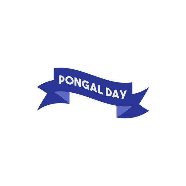 Pongal Dag Logo Design Konst Modern — Stock vektor
