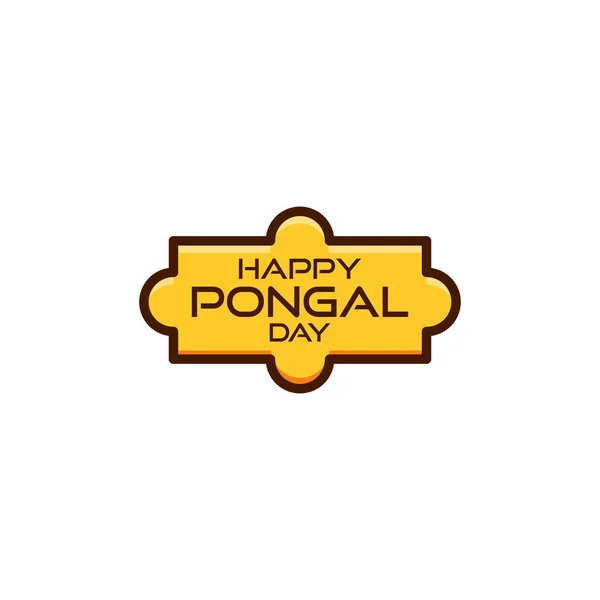 pongal day logo design art modern