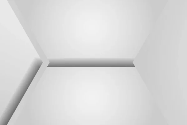 Weißer Hintergrund Abstrakt Mit Modernem Design Grau — Stockvektor