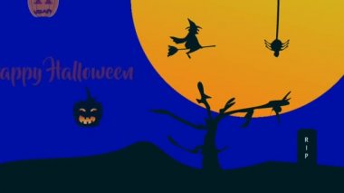 Cadılar Bayramı tebrik kartları animasyonu. Cadılar Bayramı Partisi