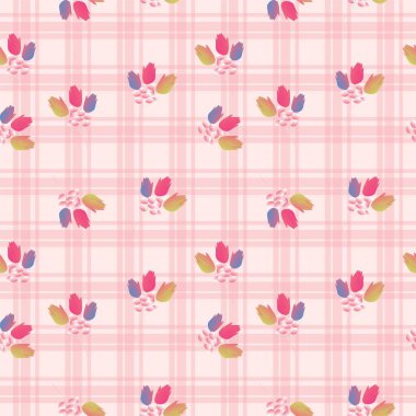 Kusursuz gingham deseni. Vektör çizimleri. Masa örtüleri, battaniye, ekose kumaş, kumaş, gömlek, tekstil, elbise, kağıt, posterler için kare / eşkenar dörtgen dokusu.