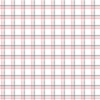 Kusursuz gingham deseni. Vektör çizimleri. Masa örtüleri, battaniye, ekose kumaş, kumaş, gömlek, tekstil, elbise, kağıt ve posterler için eşkenar dörtgen kumaş. Izgara desenli Sarong Motifi