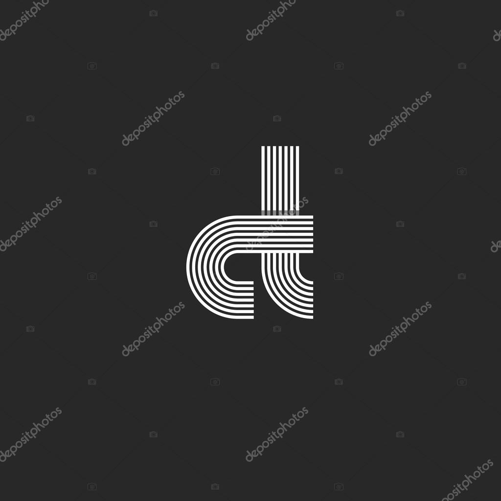Letters CT logo monogram