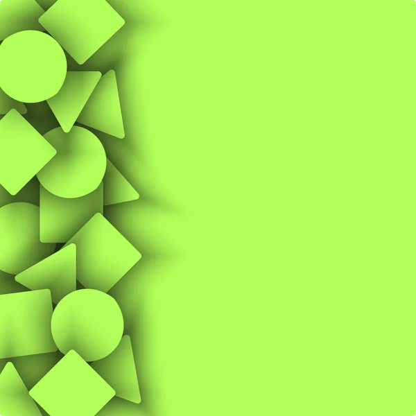 Différentes formes géométriques — Image vectorielle
