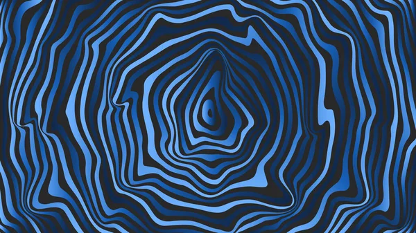 Unregelmäßige Wellen Muster Tinte Kreative Indigo Hintergrund Mischung Flecken Phantomblau — Stockvektor