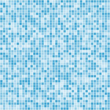 Mavi mozaik arka plan