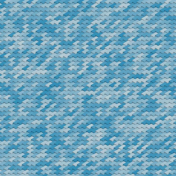Abstrakte Geometrie-Muster. blauer Hintergrund — Stockvektor
