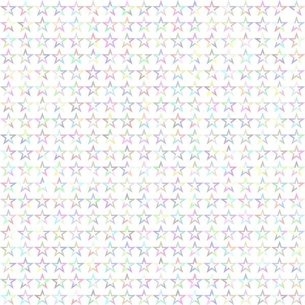 Colorful stars seamless pattern — Stock Vector