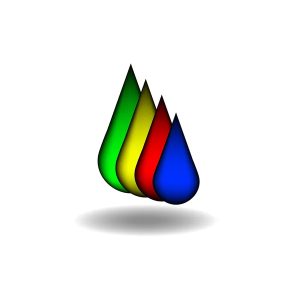 Templat desain logo - Stok Vektor