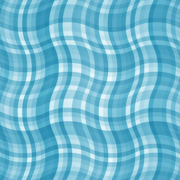 Blaue Wellen Hintergrund Tischdecke — Stockvektor