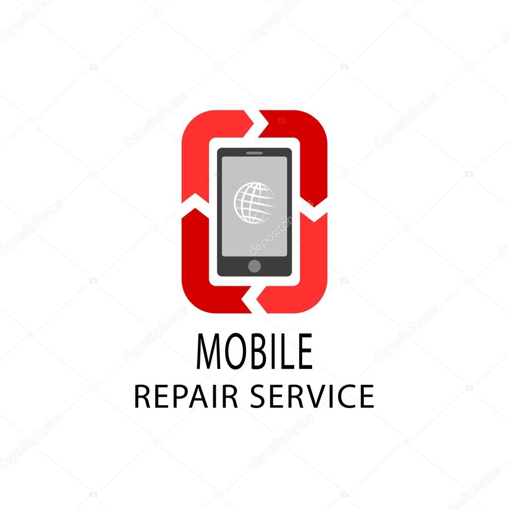 Repair service logo on white background Stock Vector by ©UASUMY 70164703
