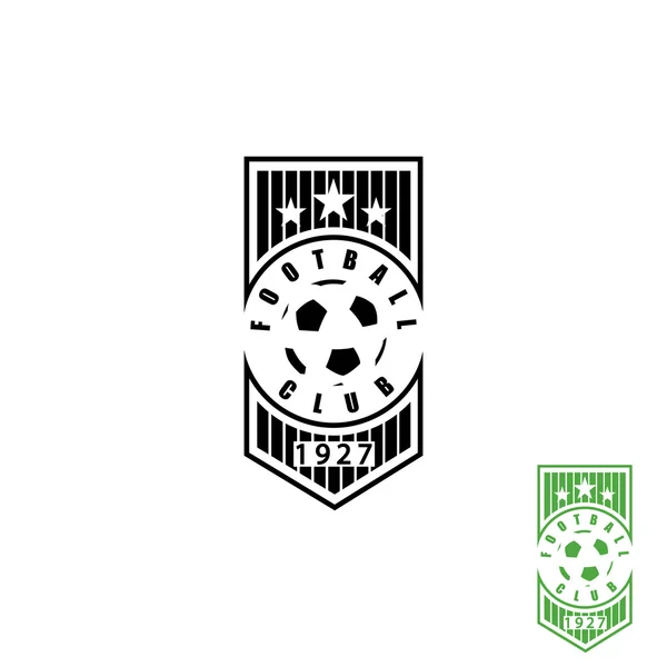 Fotboll club emblem — Stock vektor