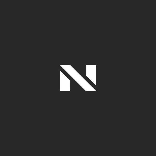 Letter N logo symbol — Stock Vector