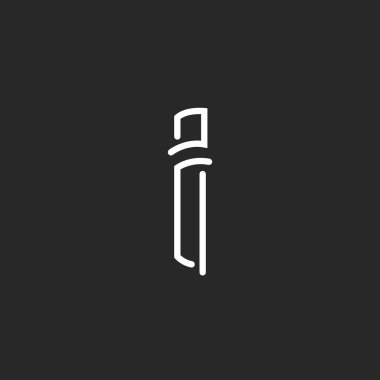 Ben mockup logo mektubu