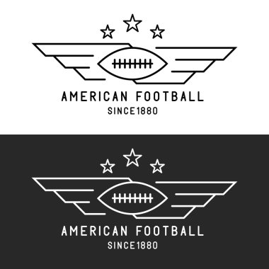 Amerikan futbolu topu logosu