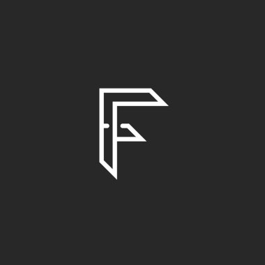 F logosu, harf anahat