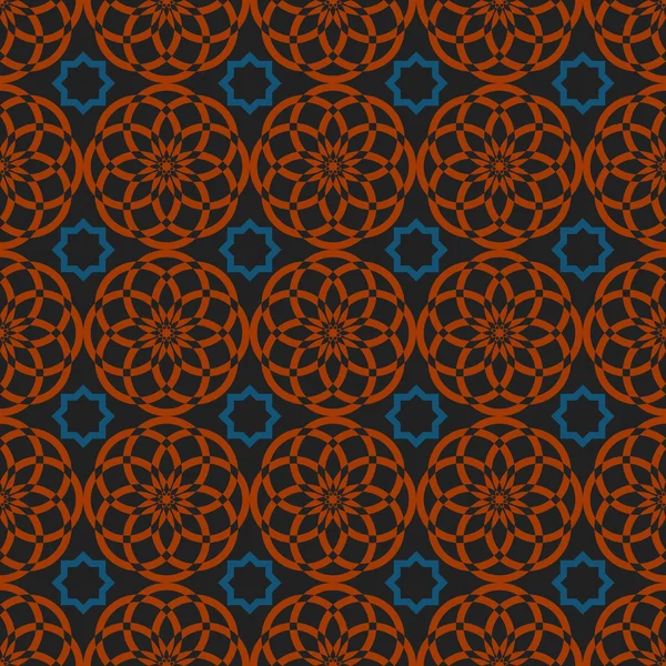 Arabic traditional seamless pattern — Stock Vector