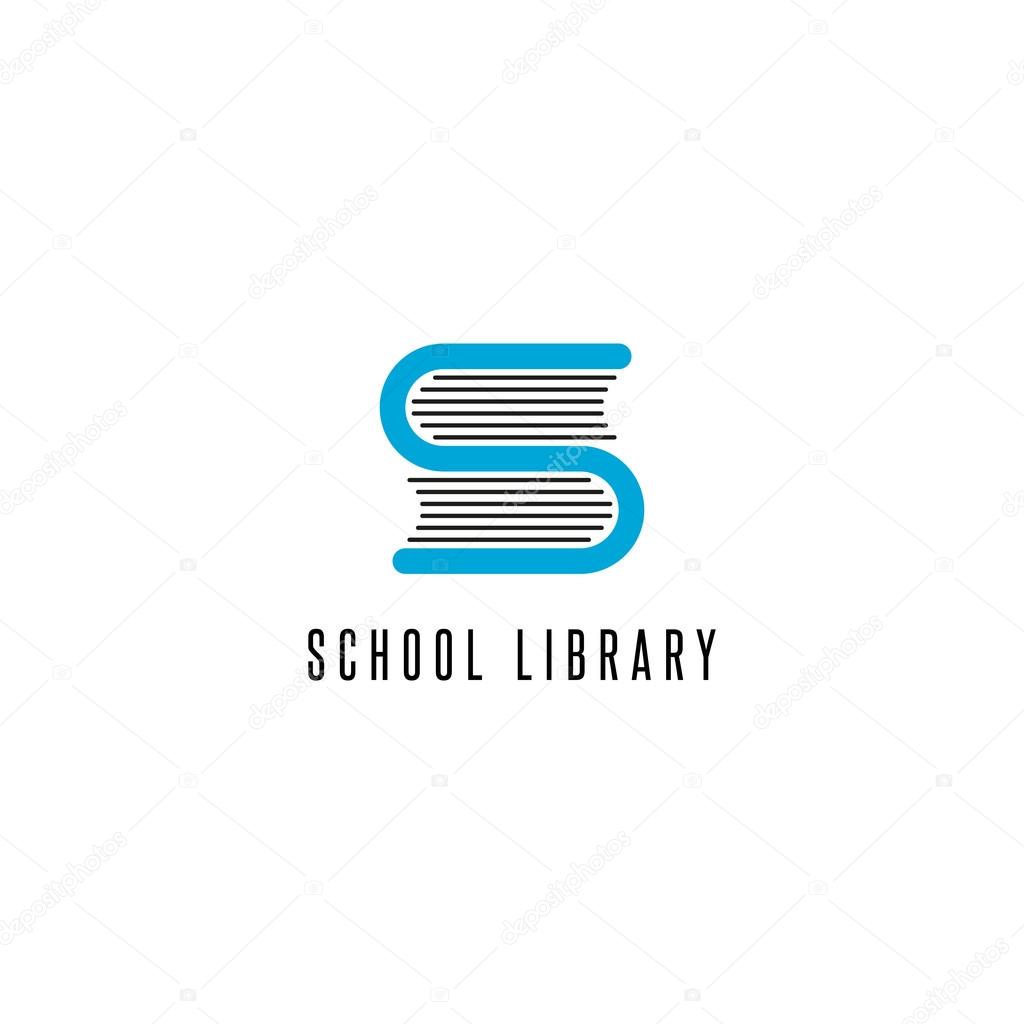 Book logo store icon