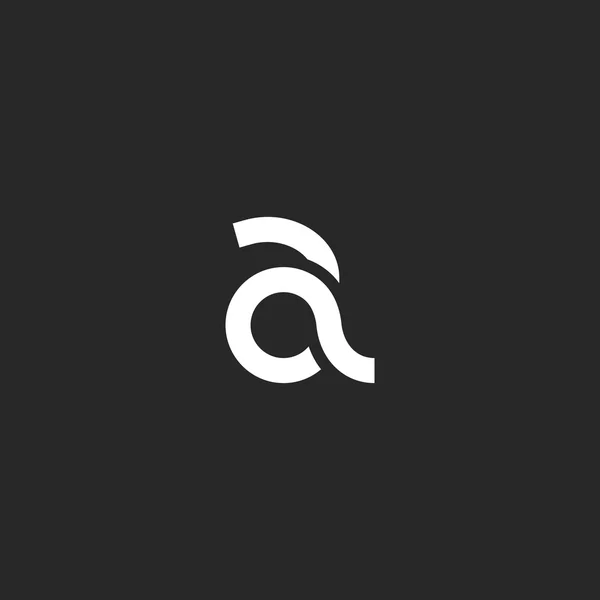 Logo petite première lettre — Image vectorielle