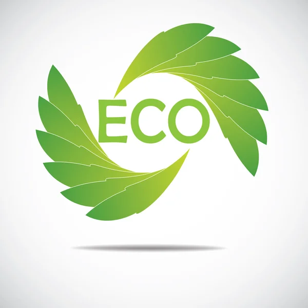 Ícone ecológico —  Vetores de Stock