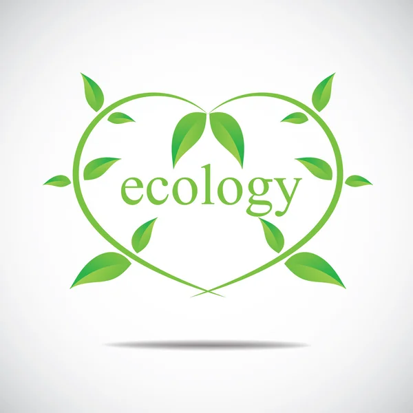 Icono de ecología — Vector de stock