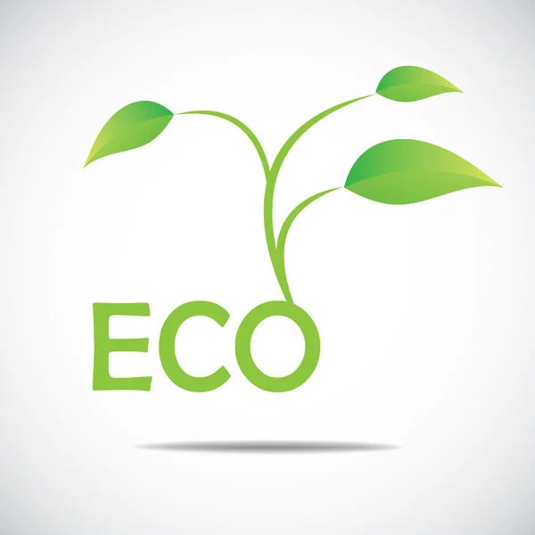 Ecology icon — Stock Vector