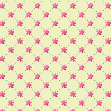 Çiçekler arka plan desenleri sorunsuz pembe.