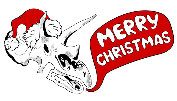 Güneş gözlüğü ve kulaklık vektör illüstrasyonlu dinozor iskeleti triceratops. Hadi gidelim! - Harf alıntısı. Kartpostal, poster, tişörtler için kompozisyon, el çizimi tarzında yazdırma