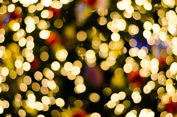 Dairesel bokeh arka plan, Noel ve yeni yıl