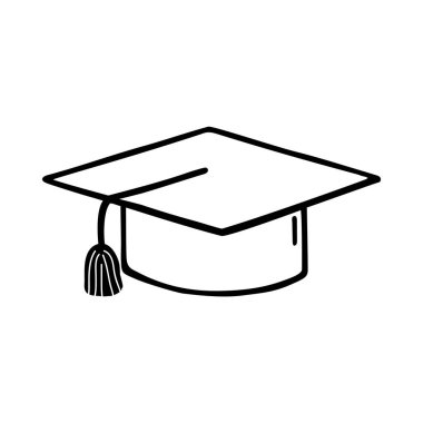 Oxford şapkası. Kare akademik başlık