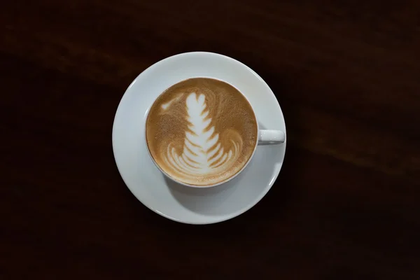 Cappuccino caffè caldo baverage sfondo — Foto Stock