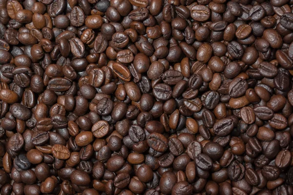 볶은 커피 원두를 배경으로 사용 할 수있다 — 스톡 사진