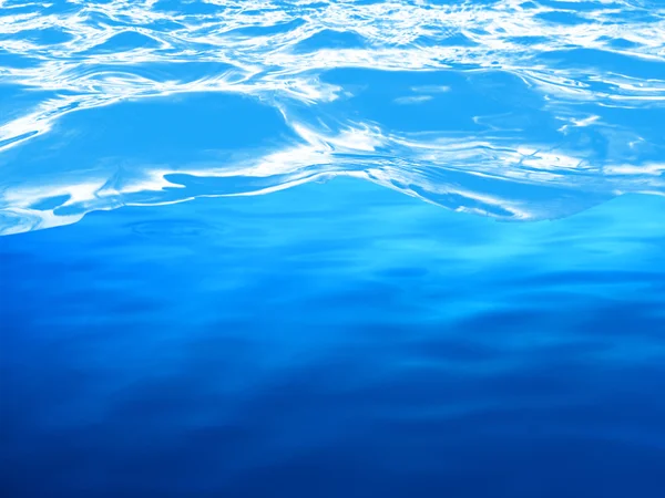 Section of water surface as background — Stock Photo, Image