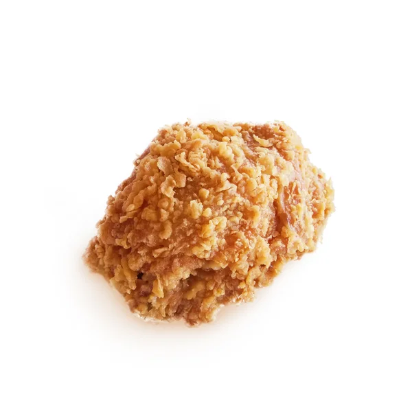 Fried chicken isolated on white background. — Stock Photo, Image