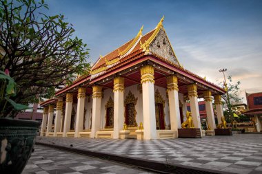 Wat Dan Samrong, Eski ve güzel tapınak, Samut Prakan, Tayland