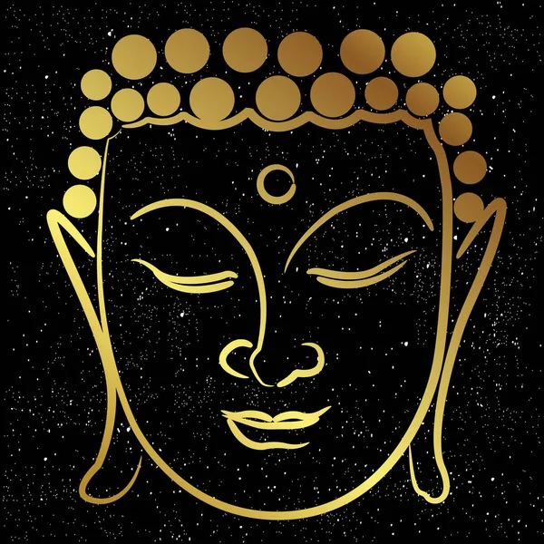 Buda 'nın yüzü uzayda ve galakside