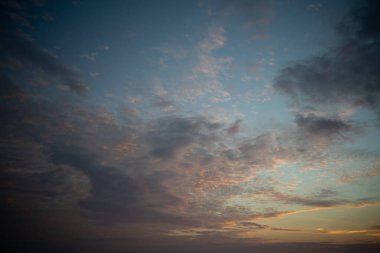 Gökyüzü ve bulut doğa arkaplanı