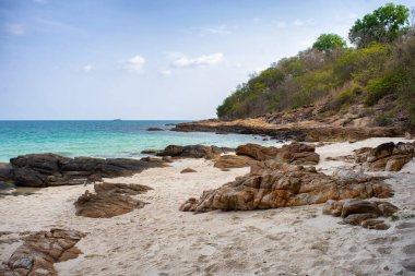 Nuan Körfezi, Koh Samed adasındaki güzel sahil, Tayland
