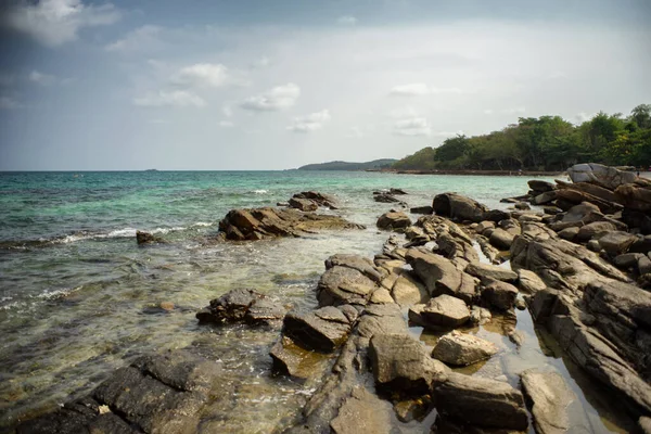 Prachtig Stenen Strand Koh Samed Strand Eiland Thailand — Stockfoto