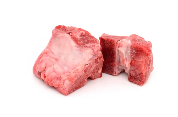 Frisches rohes Fleisch mit Knochen — Stockfoto