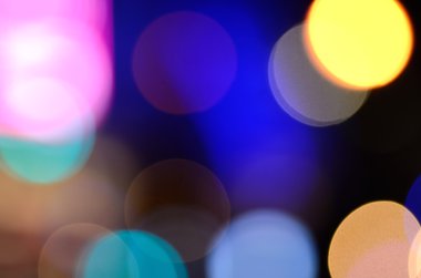 Arka plan olarak pub soyut renkli aydınlatma